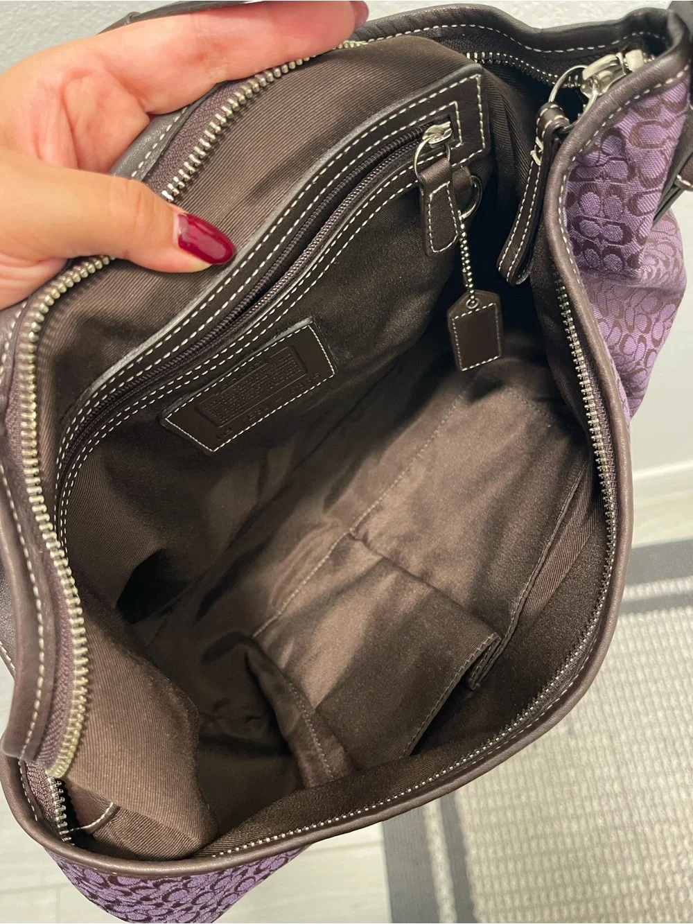 Coach hobo bag
